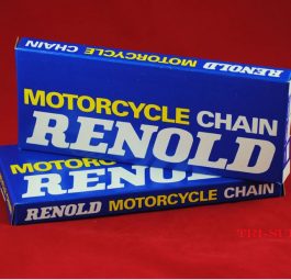 Triumph Single row primary chain 1/2' X 5/16', pre-unit, includes connecting link.