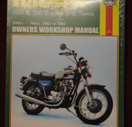 Haynes Workshop Manual Unit 650/750. "ZERO VAT"