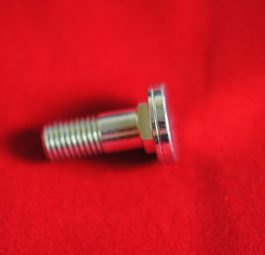 Rear fixing special bolt, nut washer, '56 on (UNF).