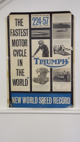 Triumph poster